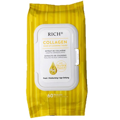 Rich Collagen Cleansing Tissue - 60 count