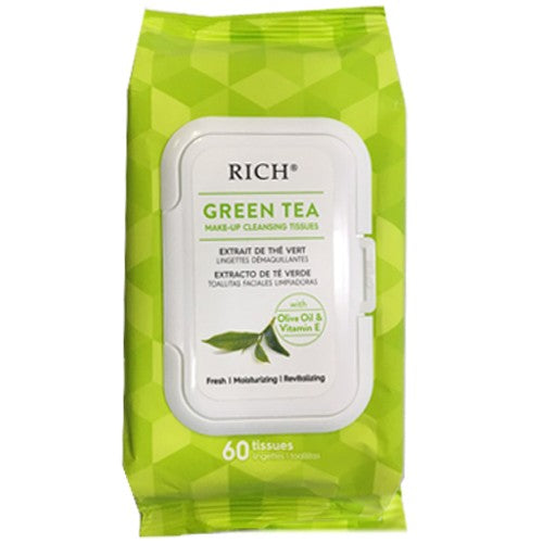 Rich Green Tea Cleansing Tissue, 60 count