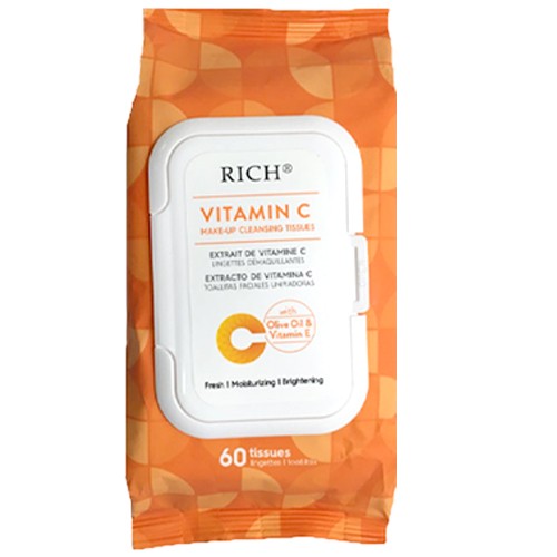 Rich Vitamin C Cleansing Tissue, 60 count
